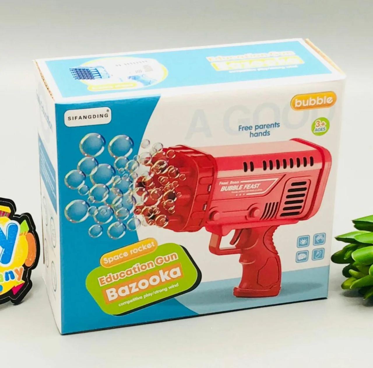 Bazooka Bubble Gun Toy – Fun Automatic Bubble Machine